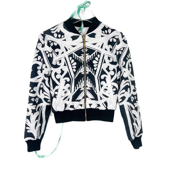 Mistress Rocks Jackets & Blazers - NWT Mistress Rocks Sugar High Cropped Bomber Jacket Size XS NEW